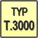 Piktogram - Typ: T.3000
